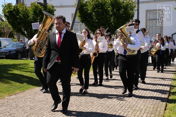 Desfile da Banda Filarmónica de Ribeira de Fráguas