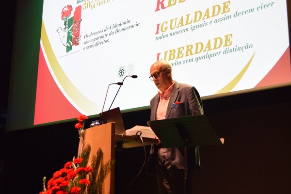 Abertura oficial pelo Presidente da Assembleia Municipal