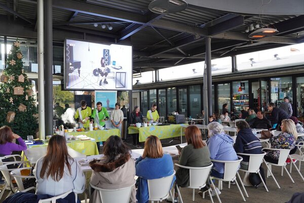 Showcooking no Mercado Municipal  