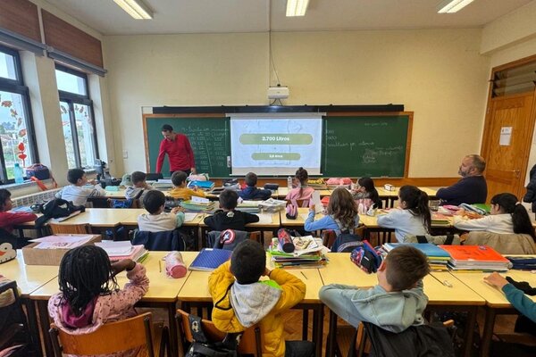 Sensibilização sobre têxteis nas escolas 