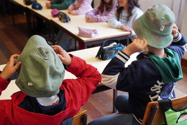 Sensibilização sobre têxteis nas escolas 