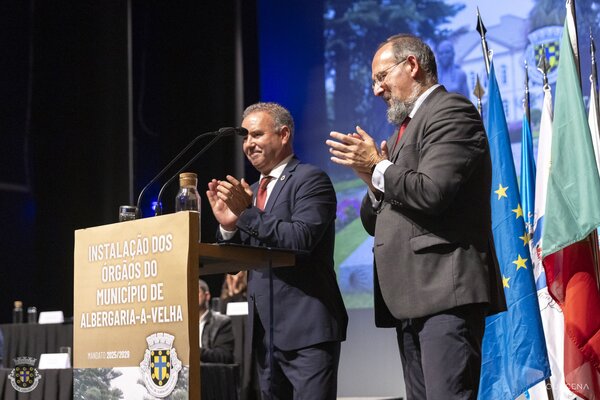 Agradecimentos Presidente da Câmara Municipal e Presidente da Assembleia Municipal 