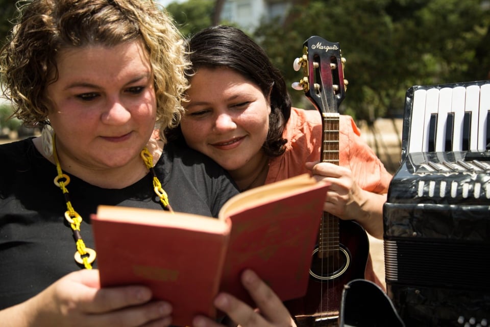 trovadoras lendo parque 2021