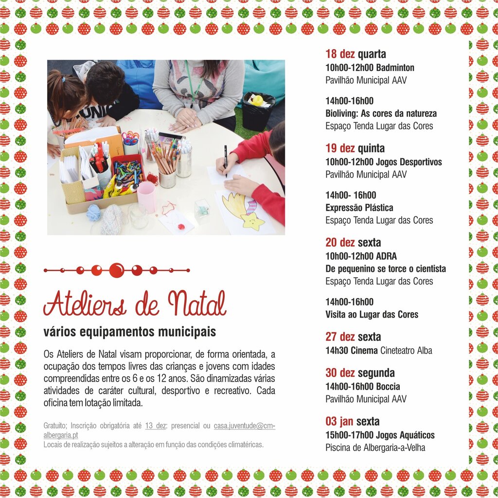 ATELIERS DE NATAL