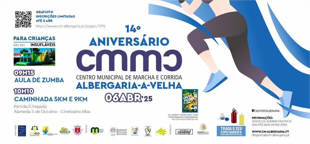 Comemoração do Aniversário do Centro Municipal de Marcha e Corrida de Albergaria-a-Velha 