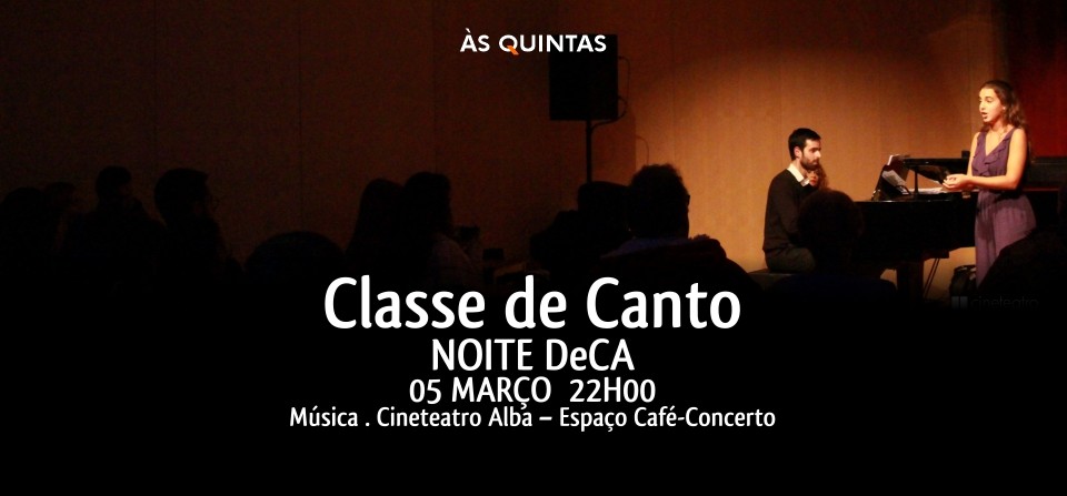 CLASSE DE CANTO