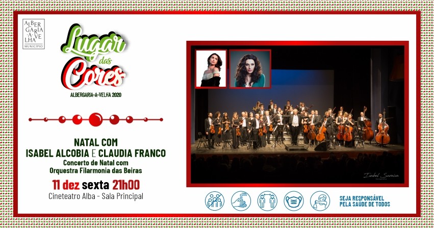 CONCERTO DE NATAL COM ISABEL ALCOBIA E CLAUDIA FRANCO E ORQUESTRA FILARMONIA DAS BEIRAS