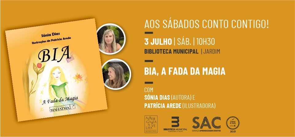 Aos Sábados conto contigo - Apresentação do livro Bia, a fada da magia