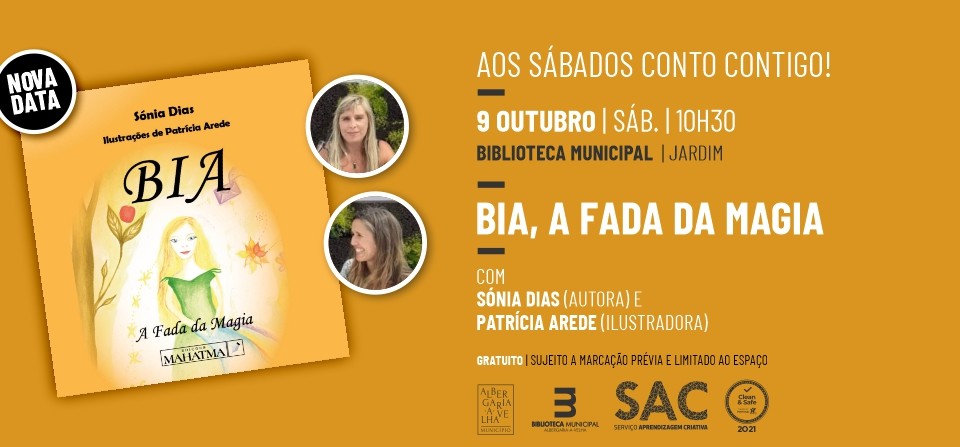 APRESENTAÇÃO DO LIVRO “BIA, A FADA DA MAGIA”, DE SÓNIA DIAS E PATRÍCIA AREDE