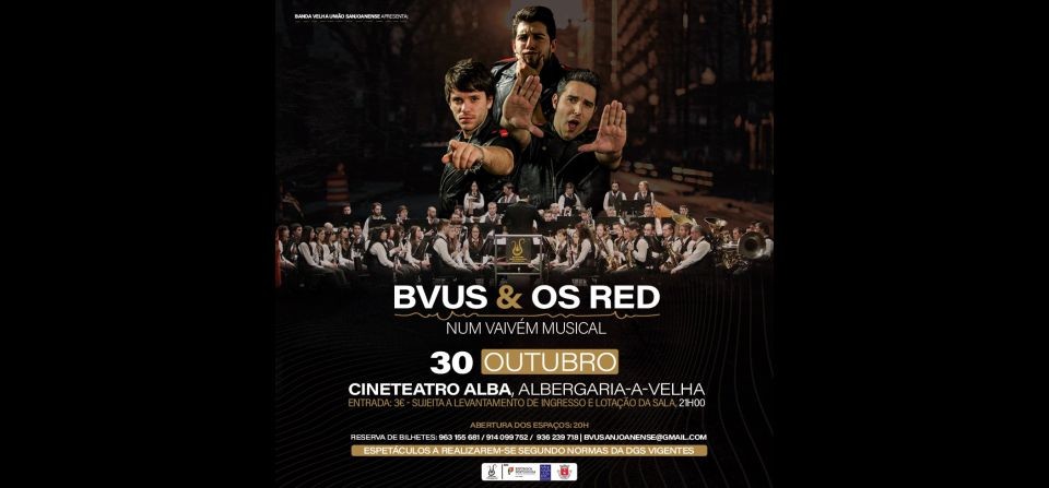 BANDA VELHA UNIÃO SANJOANENSE & RED NUM VAIVÉM MUSICAL