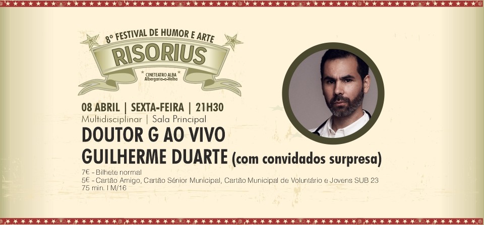 RISORIUS - DOUTOR G - GUILHERME DUARTE COM CONVIDADOS SURPRESA