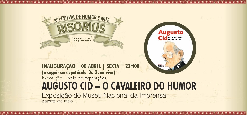 RISORIUS - AUGUSTO CID – O CAVALEIRO DO HUMOR