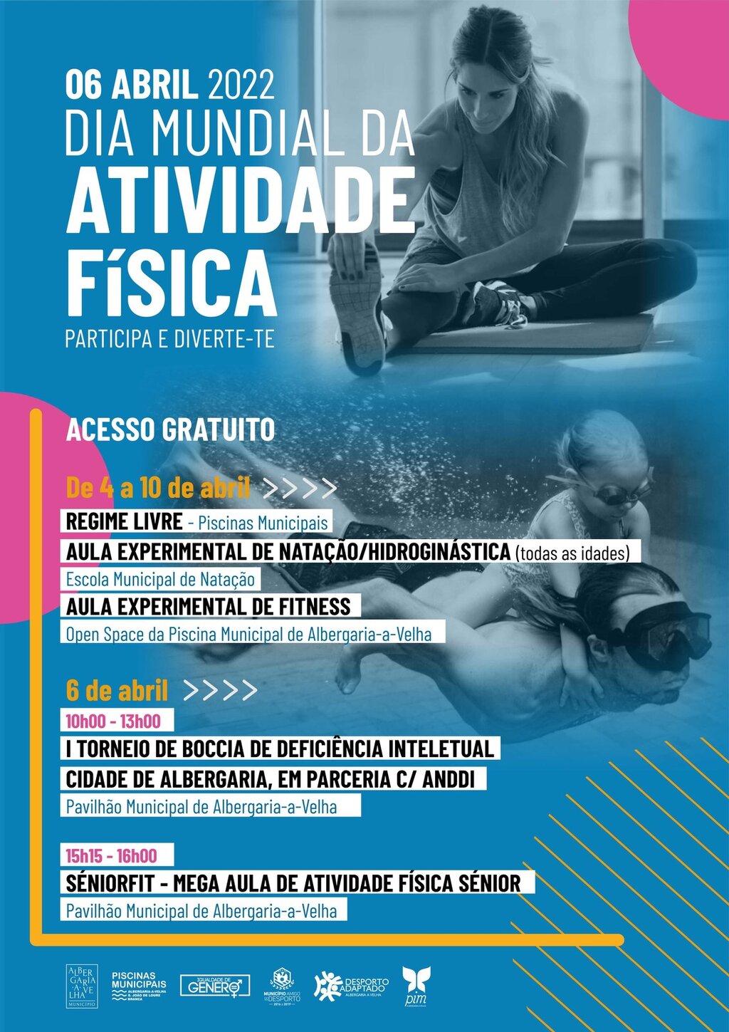 COMEMORAÇÃO DO DIA MUNDIAL DA ATIVIDADE FÍSICA