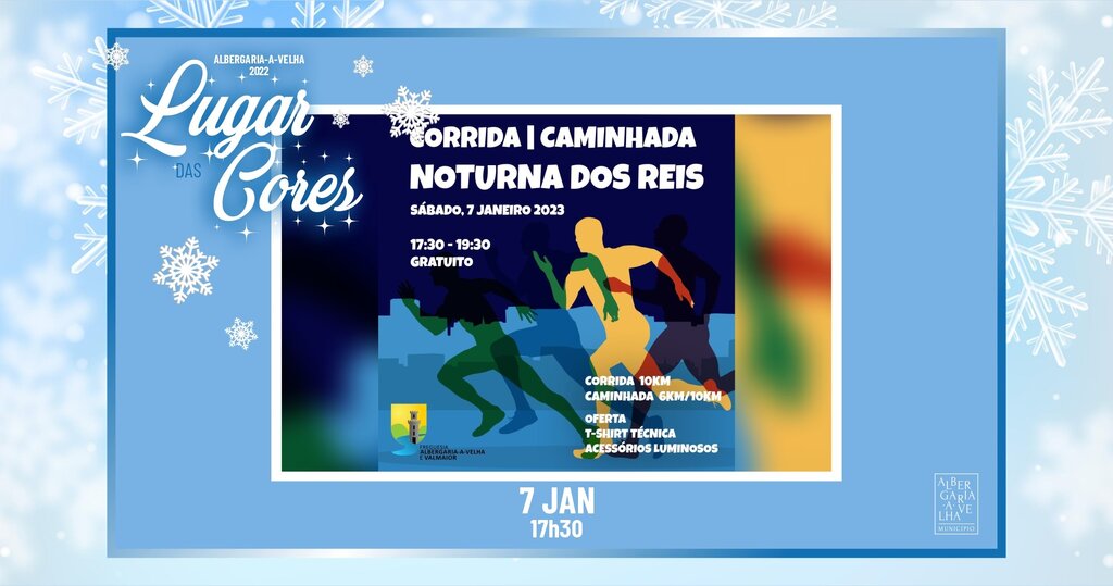 Corrida/Caminhada Noturna dos Reis