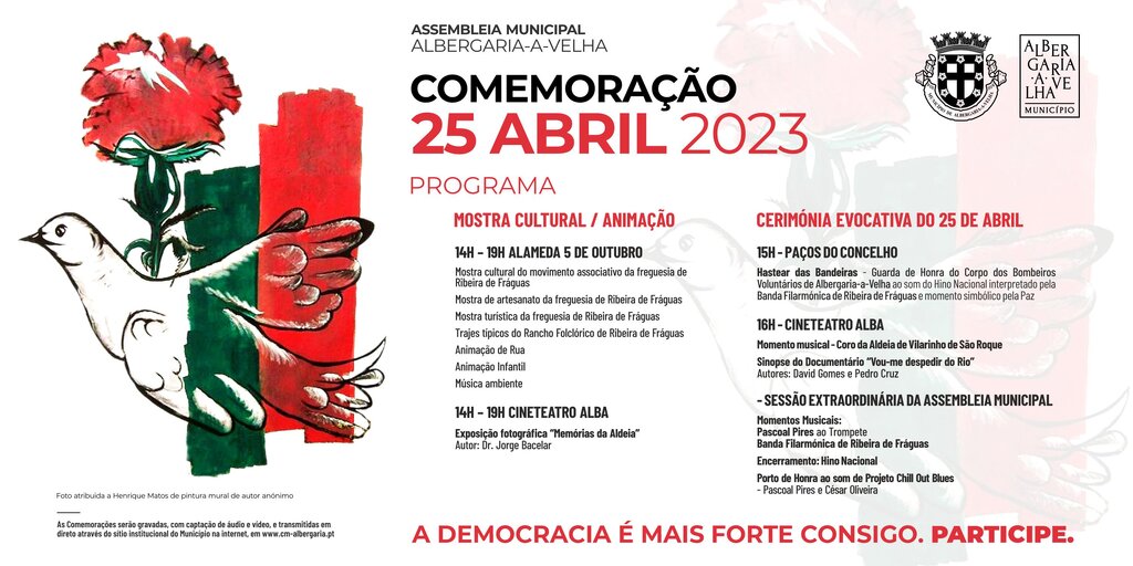 Comemoração 25 abril 2023