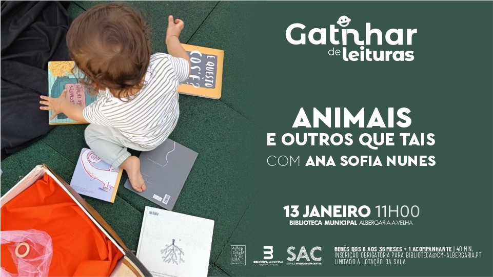 Gatinhar de Leituras - ANIMAIS E OUTROS QUE TAIS,  COM ANA SOFIA NUNES