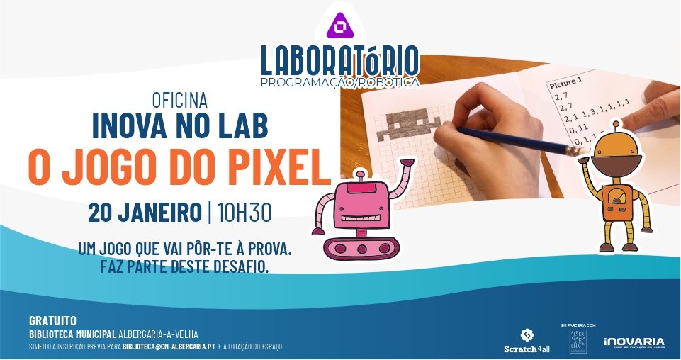 INOVA NO LAB - O Jogo do Pixel