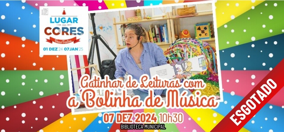 GATINHAR DE LEITURAS, COM BOLINHA DE MÚSICA