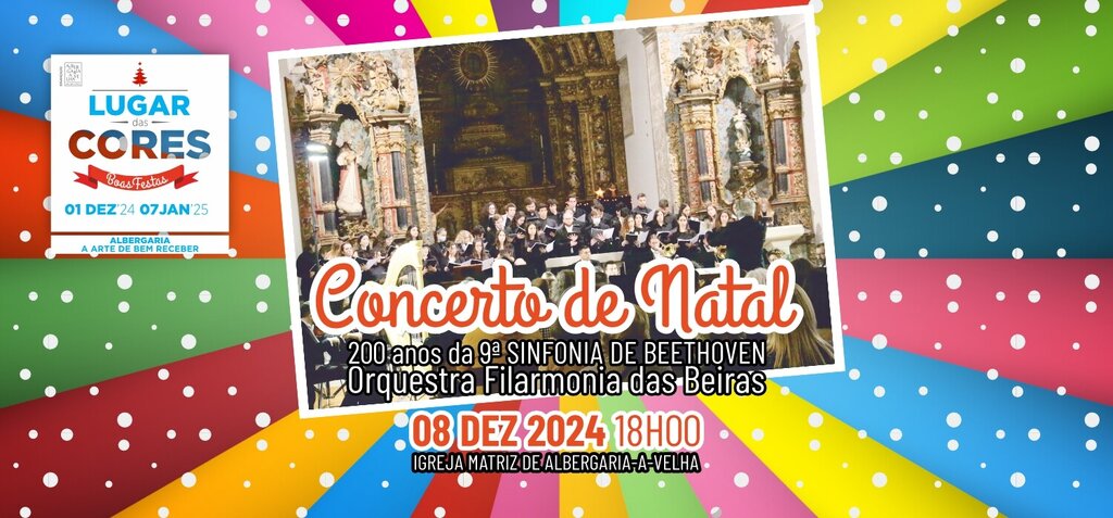 CONCERTO DE NATAL - 9.ª SINFONIA DE BEETHOVEN - ORQUESTRA FILARMONIA DAS BEIRAS