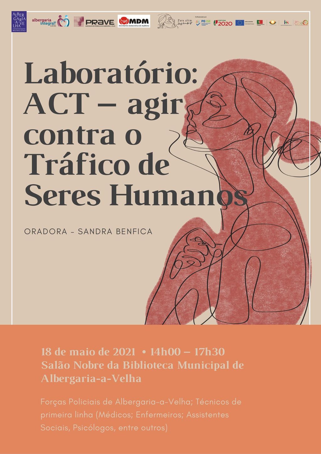 Biblioteca Municipal recebe sessão sobre tráfico de seres humanos