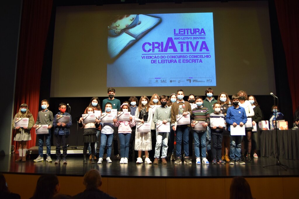 Estudantes Albergarienses celebraram a leitura no Concurso criAtiva