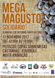 Mega Magusto Solidário na Alameda 5 de Outubro