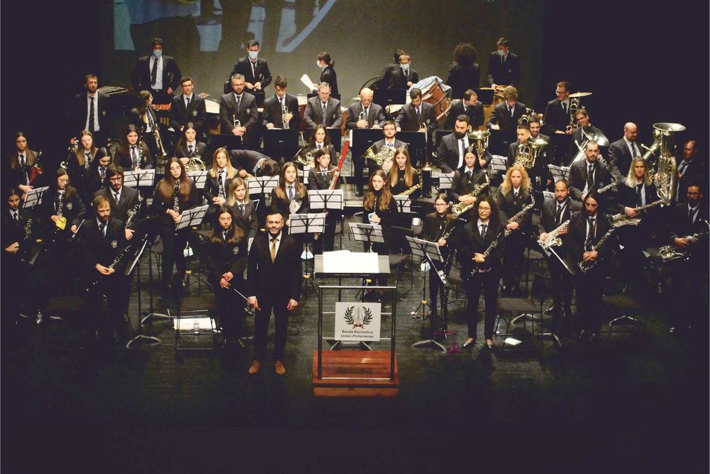 Banda Recreativa União Pinheirense no Cineteatro Alba