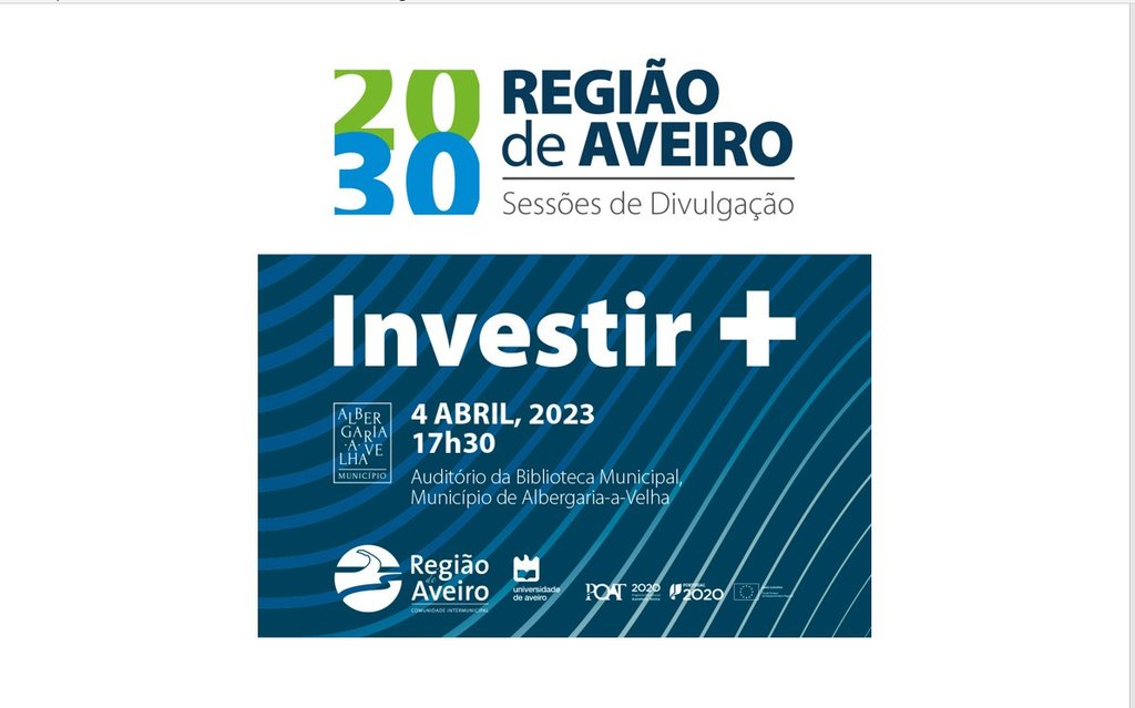CIRA apresenta Investir + em Albergaria-a-Velha