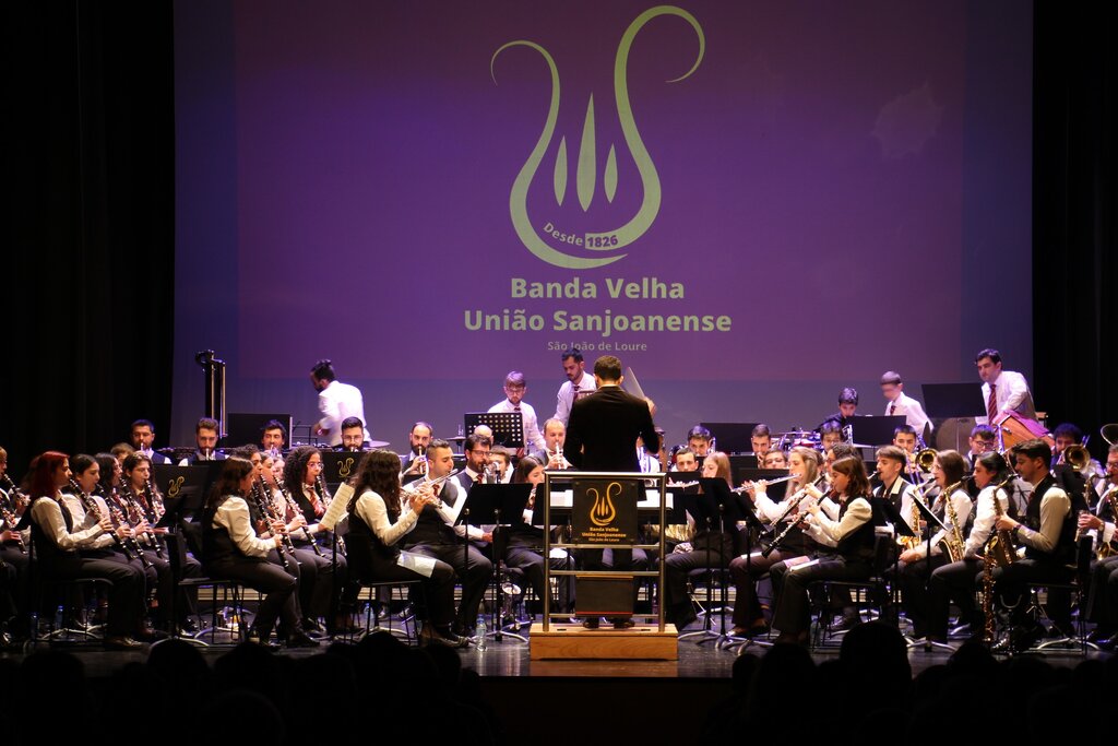 Banda Velha União Sanjoanense no Cineteatro Alba