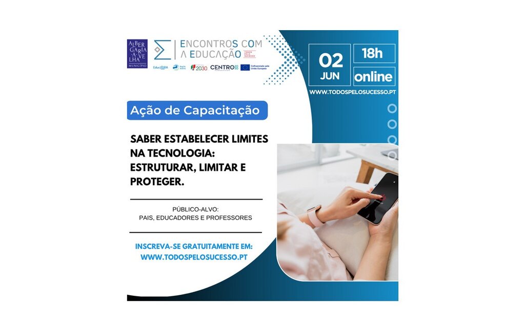 Ação de capacitação aborda o estabelecimento de limites na tecnologia