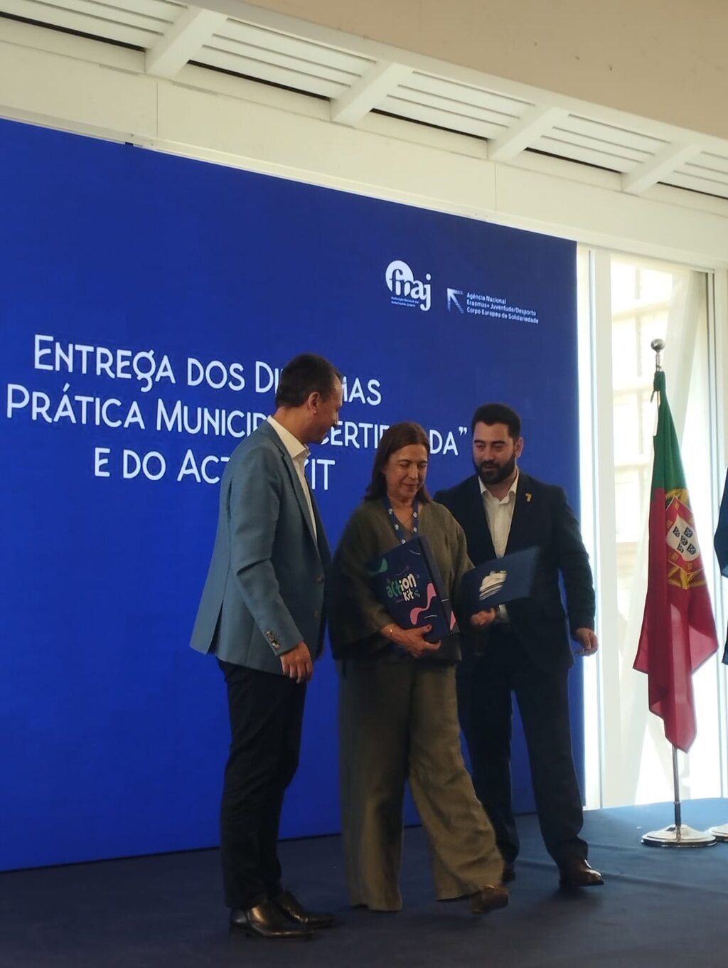 Município distinguido no V Encontro Nacional de Municípios Amigos da Juventude