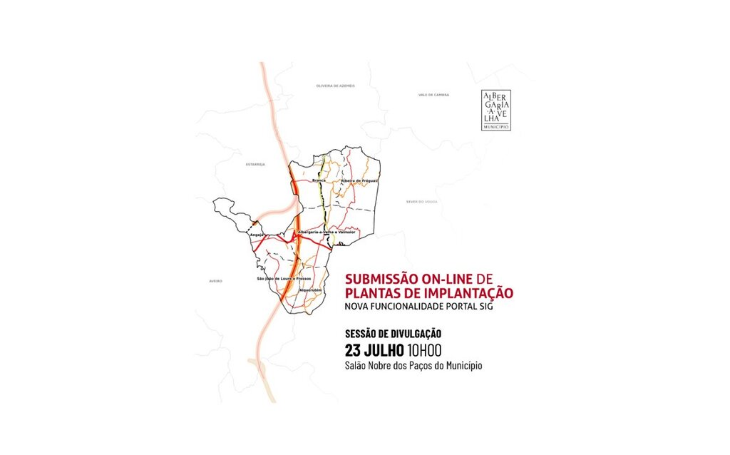 Município apresenta portal geográfico para submissão de plantas de implantação