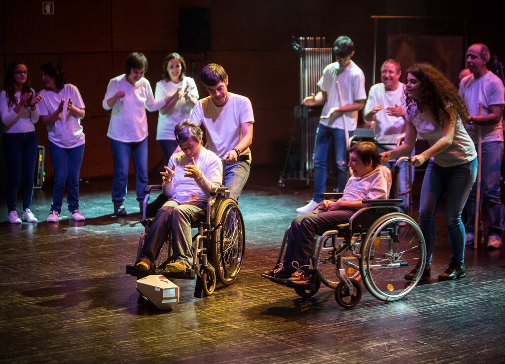 Utentes da APPACDM de Albergaria-a-Velha participam em espetáculo na Casa da Música