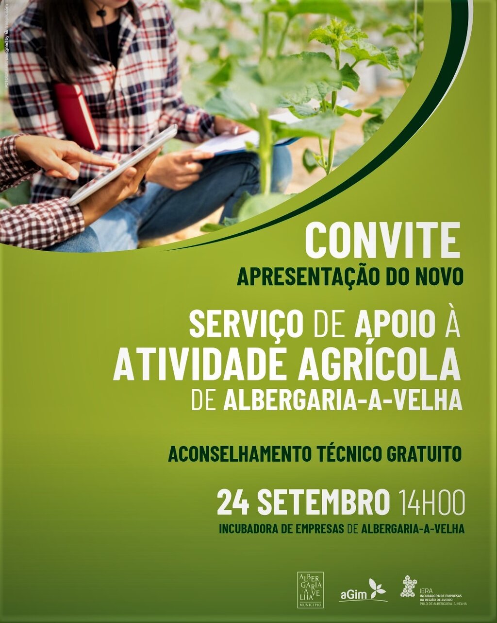 Novo serviço disponibiliza aconselhamento técnico gratuito para os agricultores de Albergaria-a-V...