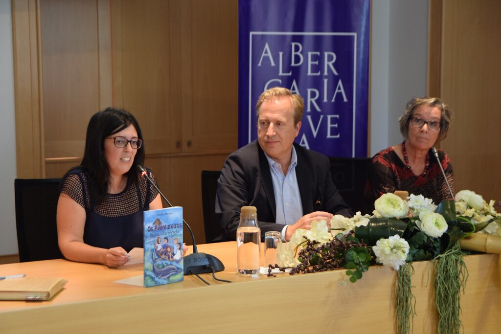 Albergaria-a-Velha recebe Sandra Martins - Livro para crianças de autoria de jovem escritora