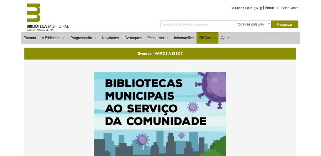 Biblioteca Municipal disponibiliza conteúdos online para as famílias se entreterem em casa