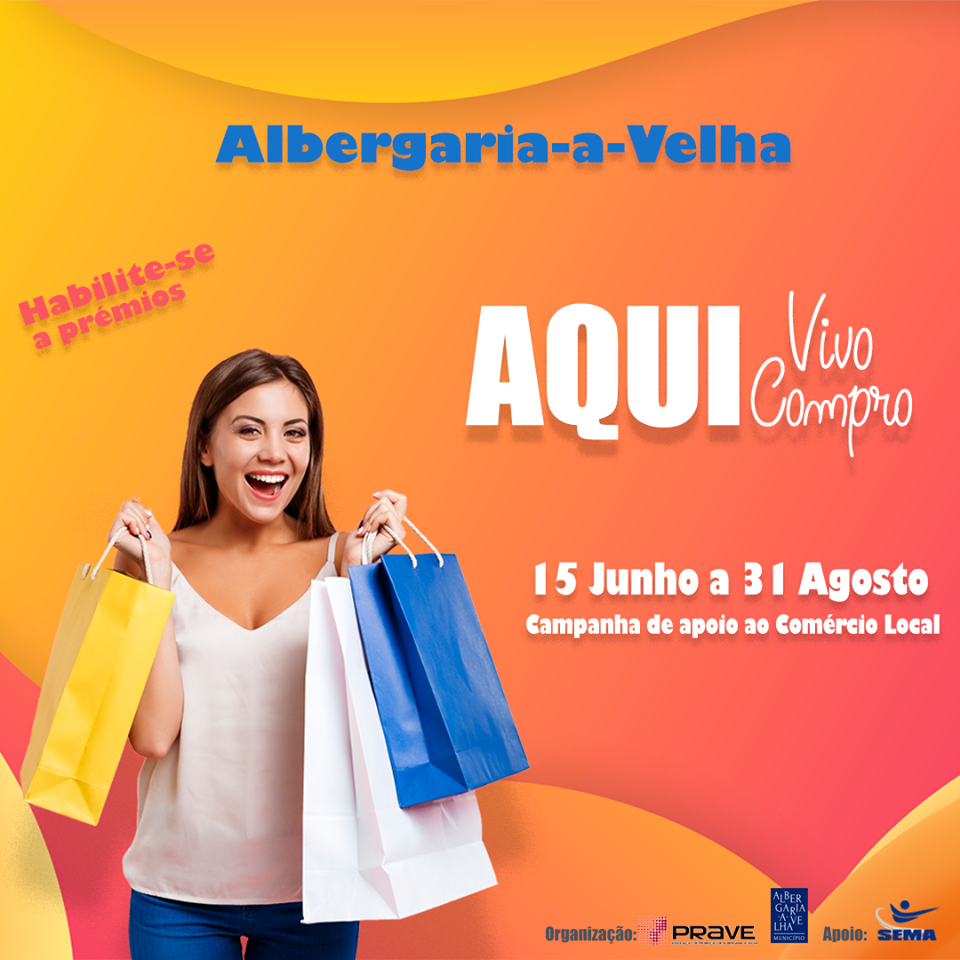 Campanha Aqui Vivo…Aqui Compro! promove comércio local em Albergaria-a-Velha