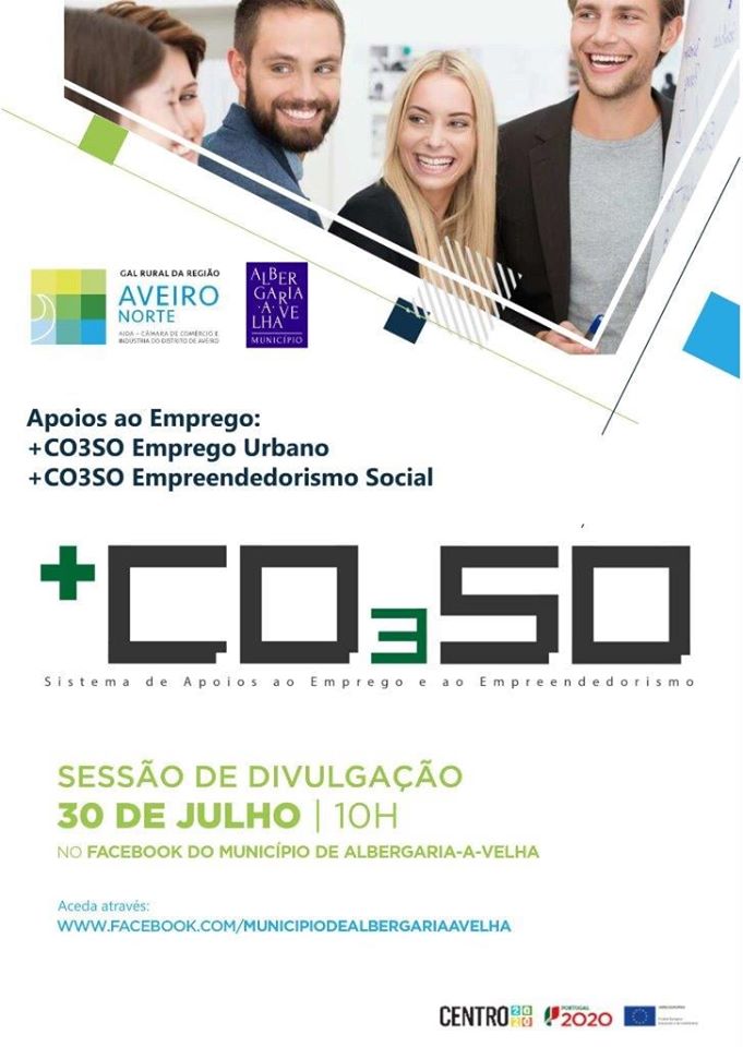 Sessão de apresentação online dos apoios financeiros ao emprego