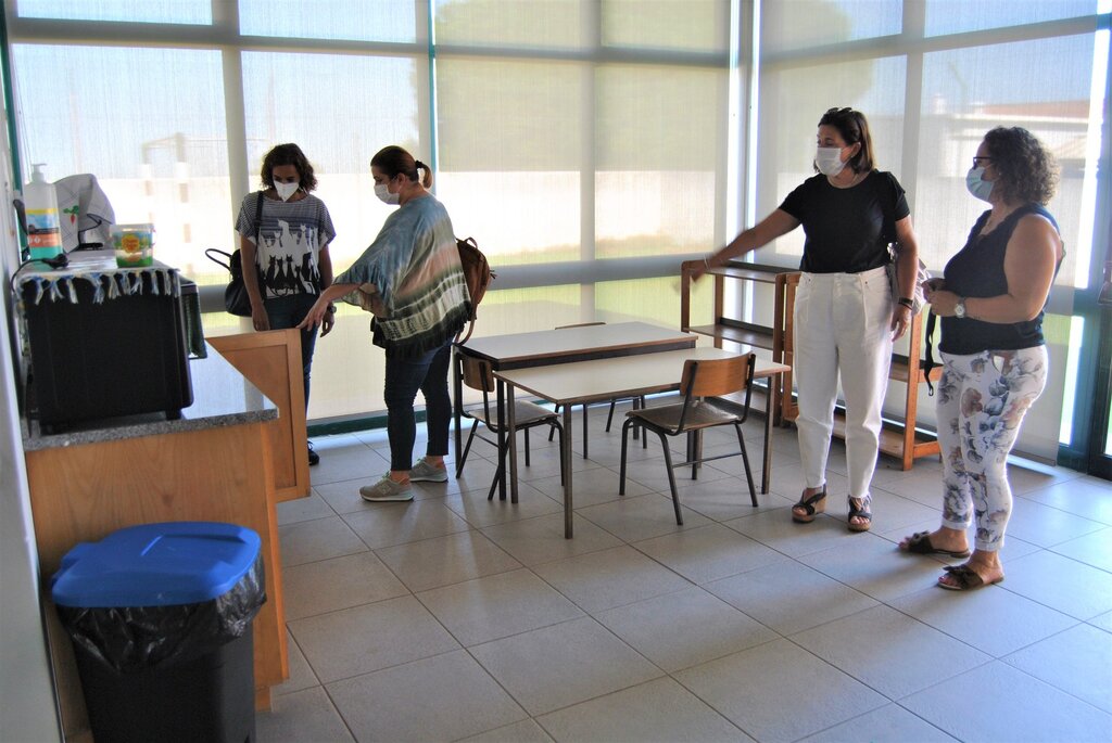 O Serviço de Educação está a realizar visitas às várias escolas do Concelho
