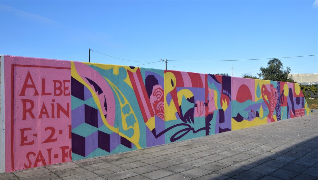 Primeiro projeto de arte urbana no Concelho