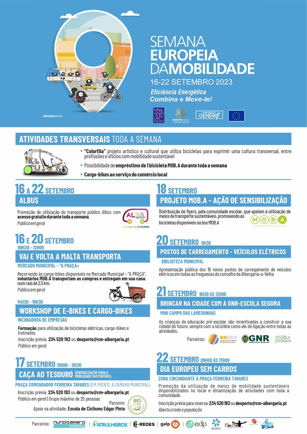 semana europeia da mobilidade 2023