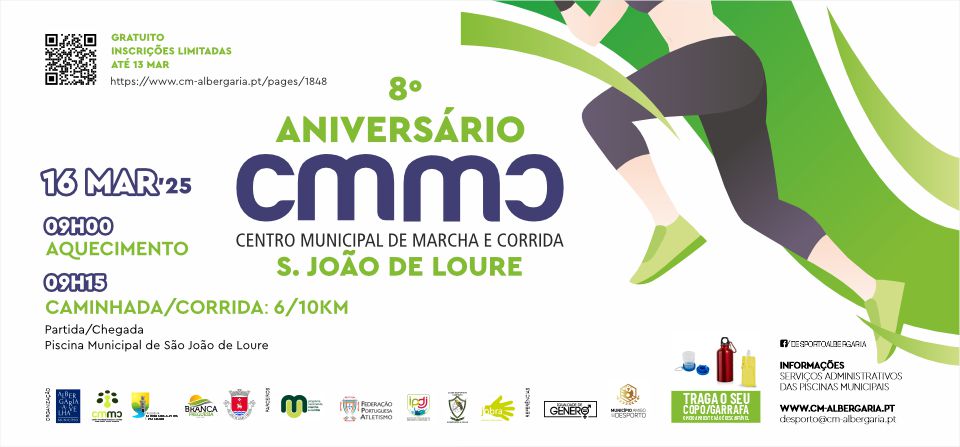 8º aniversário centro de marcha e corrida de s. joão de loure