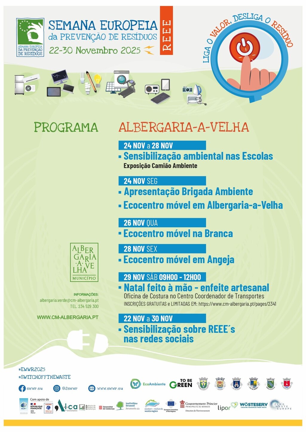 semana europeia de prevenção de resíduos 2025