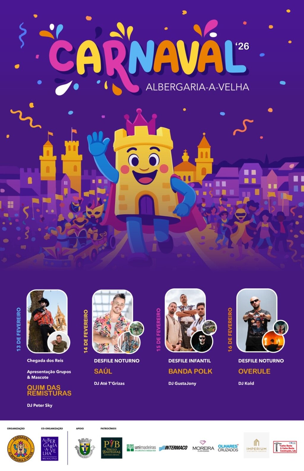 Cartaz Carnaval 2026